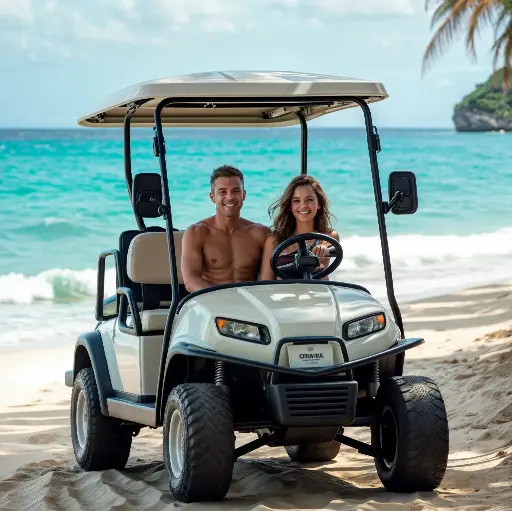 Renta de Carrito de Golf (4 Personas por 24 Horas)